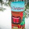 In the Breeze Merry Christmas 40 Inch Windsock - Hanging Santa Decoration - Outdoor Holiday décor